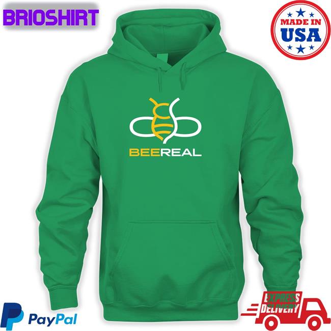 Beereal Logo Hoodie Beereal Logo Long Sleeve Tee