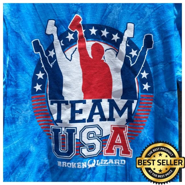 Official Hello Merch Broken Lizard Team USA Tie-Dye Shirt HelloMerch