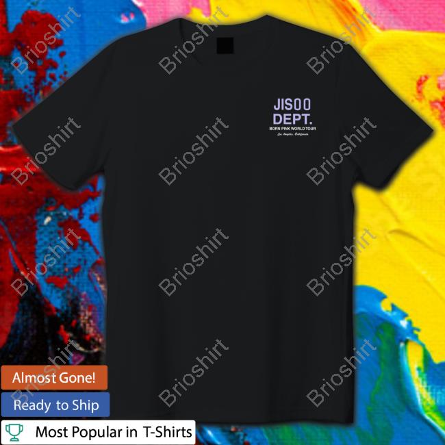 Jisoo Dept Tee Shirt BlackPink