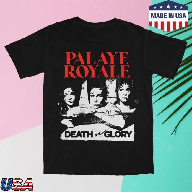 Official Sumerian Records Merch Palaye Royale - ‘Band Photo’ Black Shirt 2024 SumerianRecords
