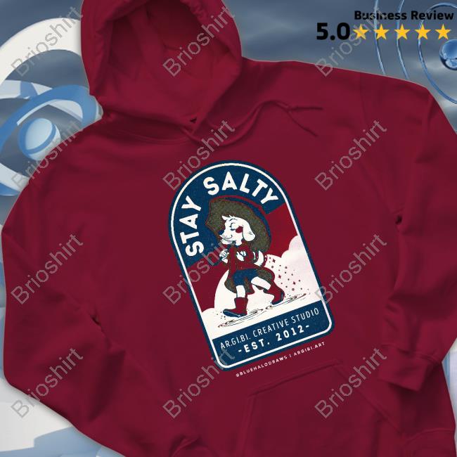 Bluehalo Stay Salty Argibi Creative Studio Sweatshirt