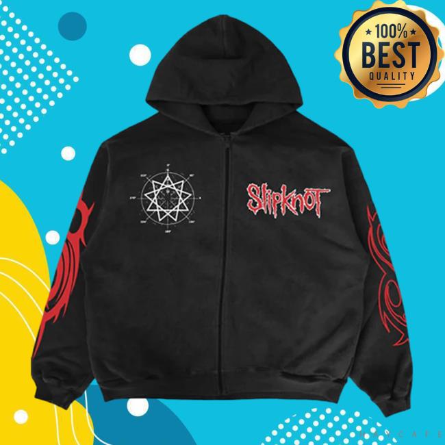 Official All Hope Is Gone Zip Up Pullover Hoodie