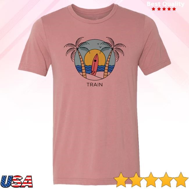 Mauve Beach Shirt Train Band Store Merch