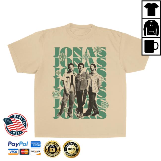 Jonas Brothers Merch Jonas Snow Red Hooded Sweatshirt