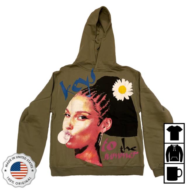 Official Alicia Keys Merch Kool Kiy X Keys To The Summer T Shirts