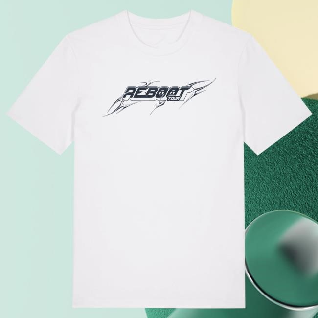 Paul Thin Camiseta Reboot Tour Blanca Tee Paul Thin Merch