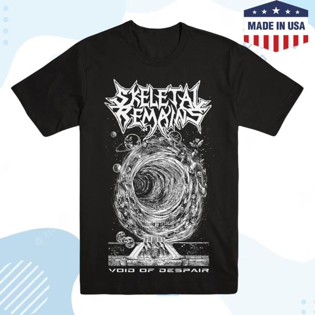 Official Evil Greed Merch Skeletal Remains "Void" Long Sleeve T Shirt