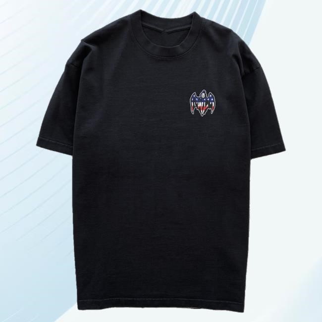 Official Warren Lotas Merch Shop Stars And Stripes Bat Reaper Tee | Warren Lotas