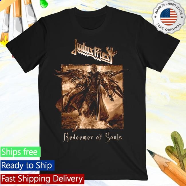 Official Judas Priest Redeemer of Souls Album Square Top Shirt