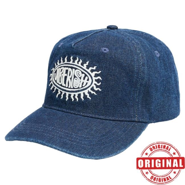 Official Jiberish Clothing Jiberish Daystar Denim 5-Panel Dark Indigo Hat