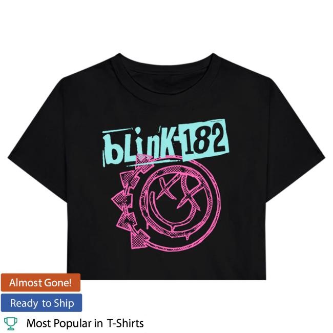 Blink 182 Merch Blink-182 One More Time Tour Top Shirt