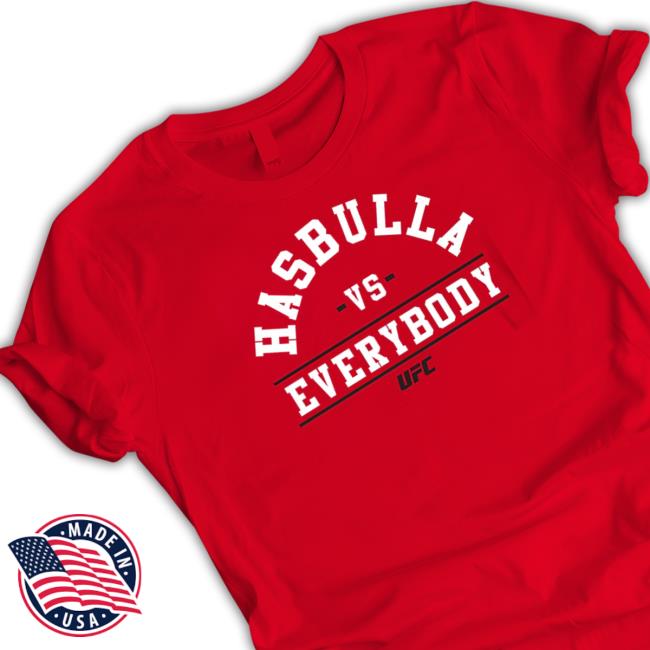 Official Men's Ufc Hasbulla Vs Everybody Shirt