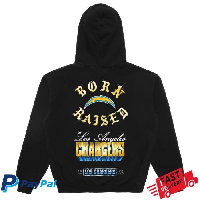 Born X Raised + Chargers Chrome Rocker Sweatshirt Hoodie