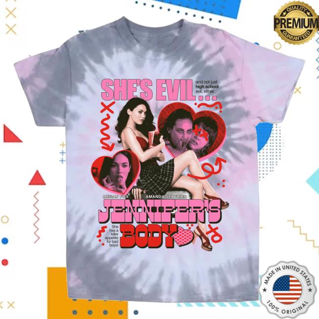 Official Studiohouse Designs Jennifer's Body Tie Dye Tee Devil's Kettle (Grey/Pink)