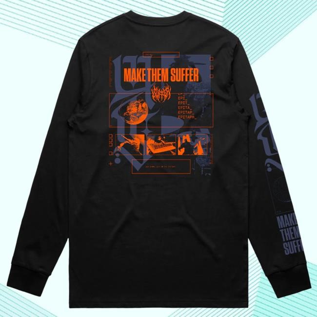 Make Them Suffer - Monogram LS Make Them Suffer Merch