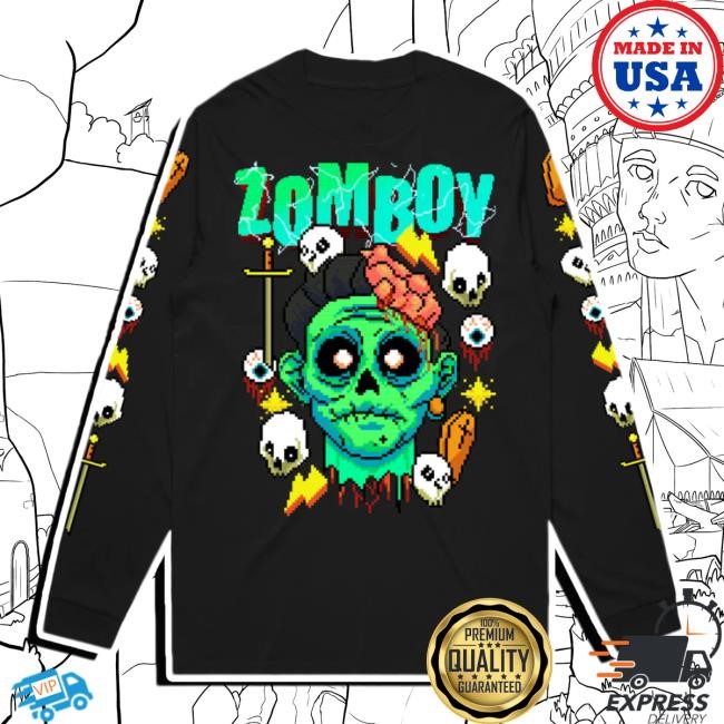 Kt8 Merch Shop Pixel Boy L/S Zomboy