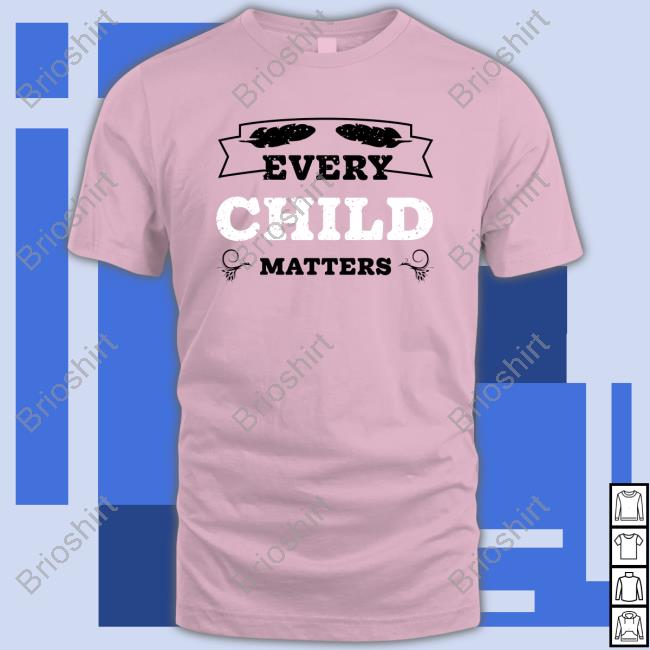 Pink Shirt Day Every Child Matters Long Sleeve Tee Shirt