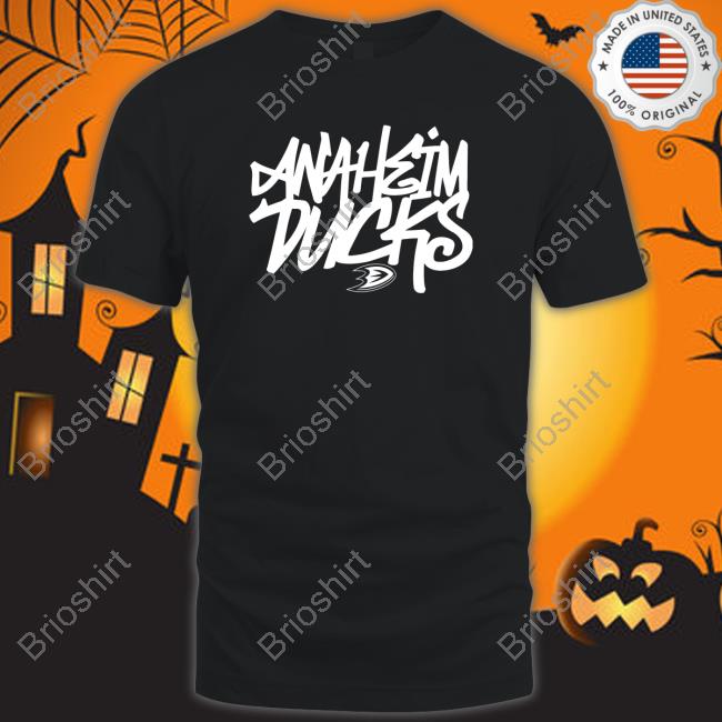 Official Anaheim Ducks Levelwear Richmond Graffiti Shirt