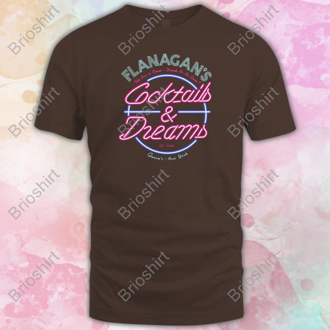 Flanagans Cocktails Dreams Tee