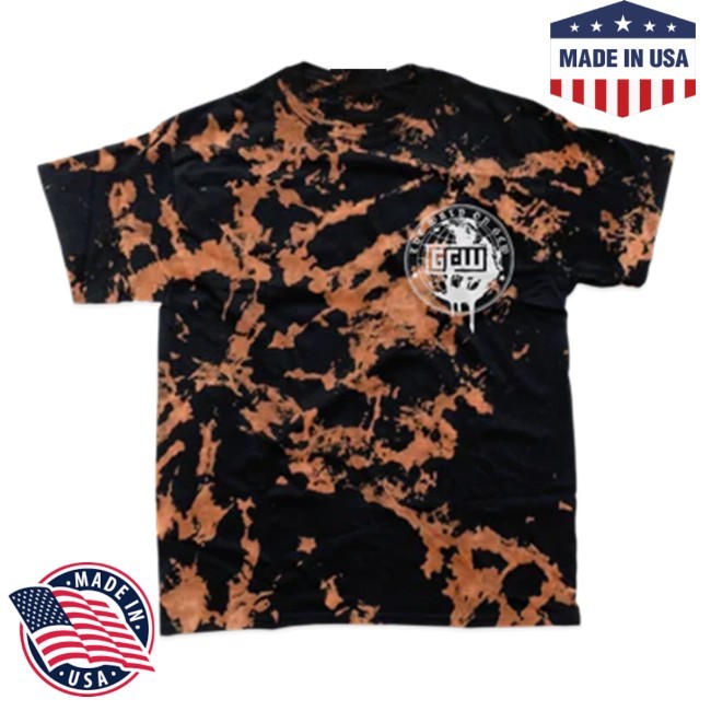 WRLD on GCW Acid Wash Shirt GCW Merch