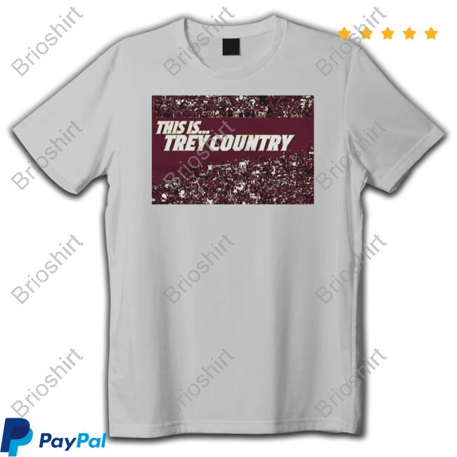 Official Trey Benson College Trey Country T Shirt