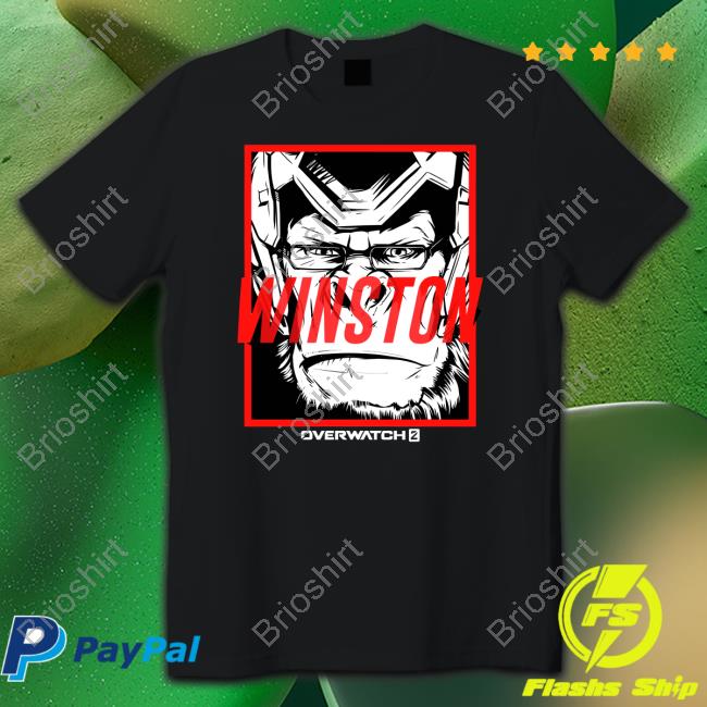 Gear Blizzard Shop Overwatch 2 Winston Headshot Shirts 6Arks