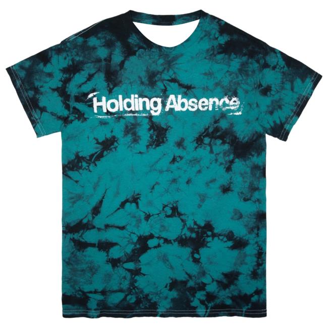 Holding Absence Official Merch Shop Crooked Melody Teal Dye Tee Shirt