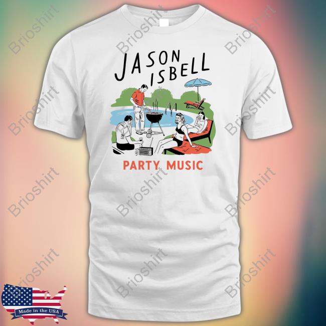 Official Port Merchandise Merch Jason Isbell Party Time Eco T Shirt
