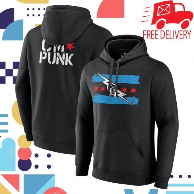Shop WWE Return of CM Punk Pullover Hoodie