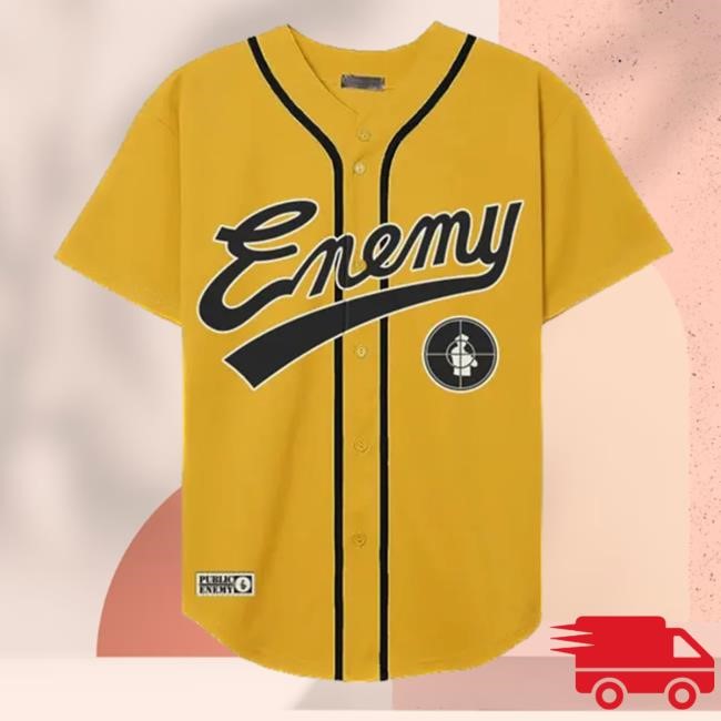 Public Enemy Fight The Power Gold Basketball Jersey Shirt Public Enemy Official Store