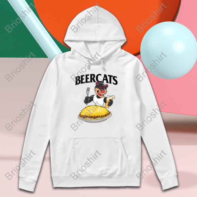 Dana Beers Barstool Sports Store Shop Merch Beercats White Hooded Sweatshirt Danabeers Barstoolsports