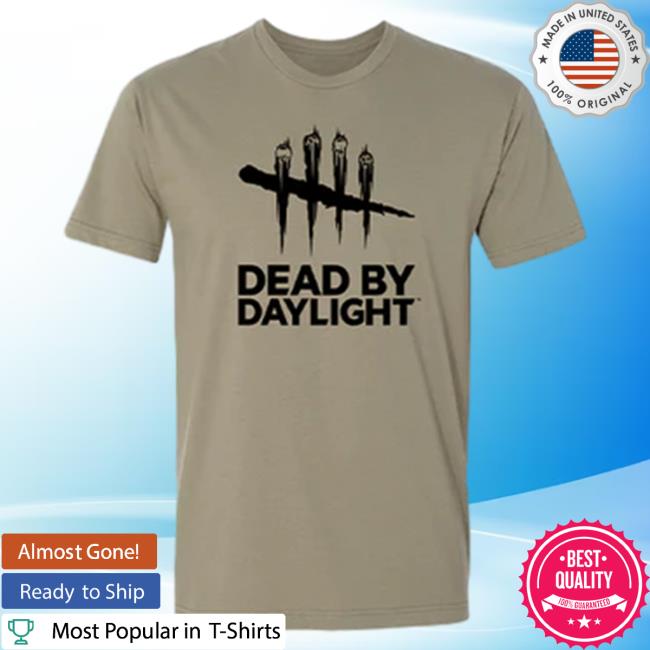 Official Dead By Daylight Merch Store Dead By Daylight Slashes Unisex Crew Hot Shirt (Light Olive) Deadbydaylight Shop