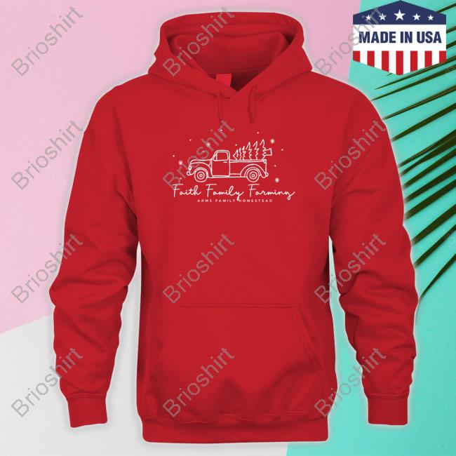 Official Faith Family Farming Afh Holiday Hoodie