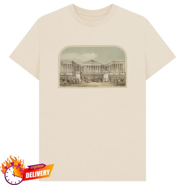 British Museum Unisex Hot Shirt, Oat British Museum Store Shop Official Store Shop