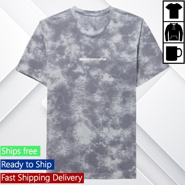 Official Needtobreathe Merch Into The Mystery Tie Dye T Shirt