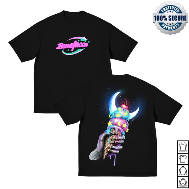 Official Coi Leray Merch Blue Moon Coi Leray Logo Shirt