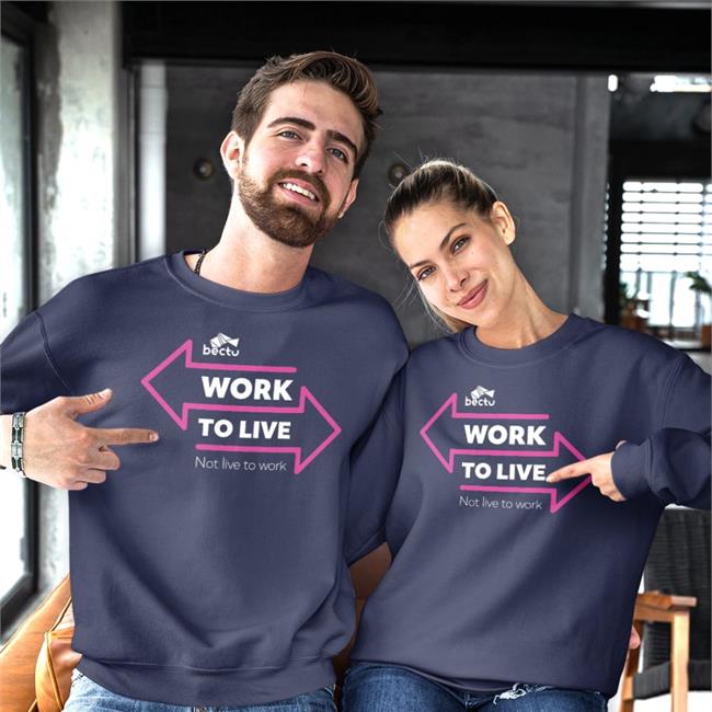 Ronan Burtenshaw Bectu Work To Live Not Live To Work Shirt