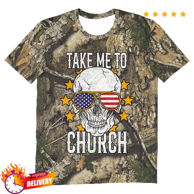 Eric Church Take Me To Church Hot Shirt - Camo | Eric Church Official Merch Store Shop