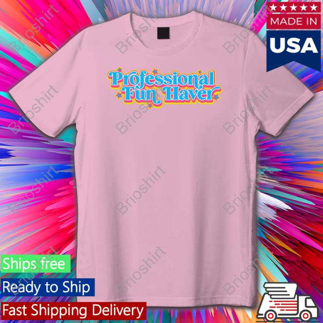 Dizzy Dyl Merch Professional Fun Haver Black Tee Dizzydyl