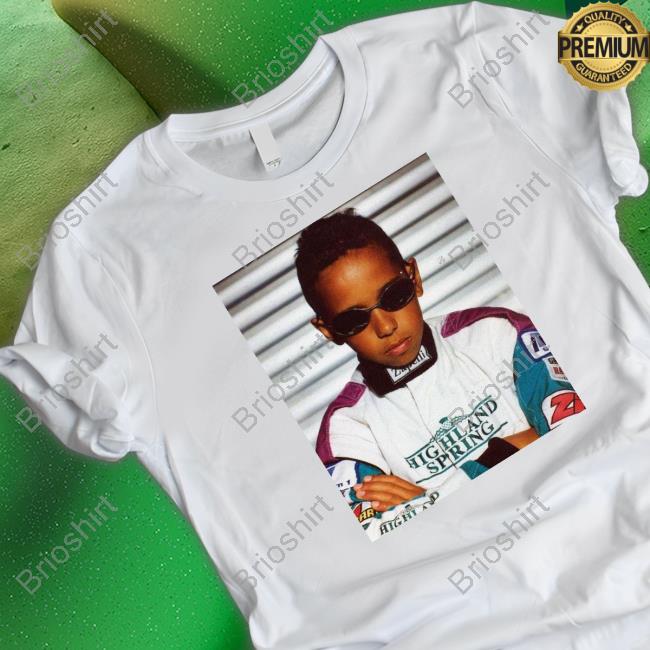 Official Lewis Hamilton As A Young Kid Sweatshirt