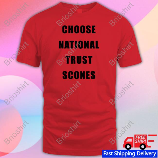 Choose National Trust Scones Shirts