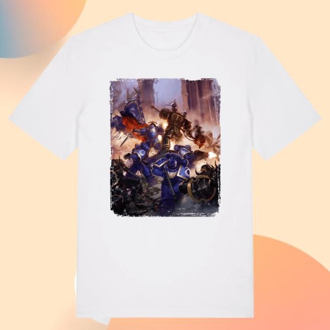 Ultramarines Gravis Captain Shirt - Warhammer Style