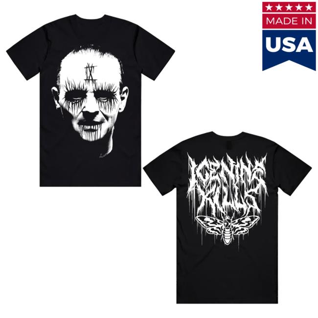 Official Ink Merch Store Ice Nine Kills Black Metal Lecter Attractive Shirt