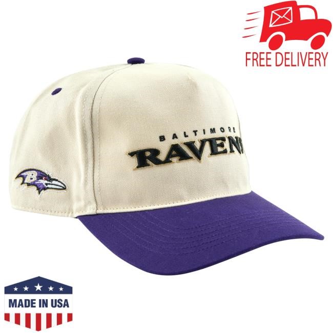 Official Golf Wang Merch Ravens Snapback Hat by Golf Wang x NFL