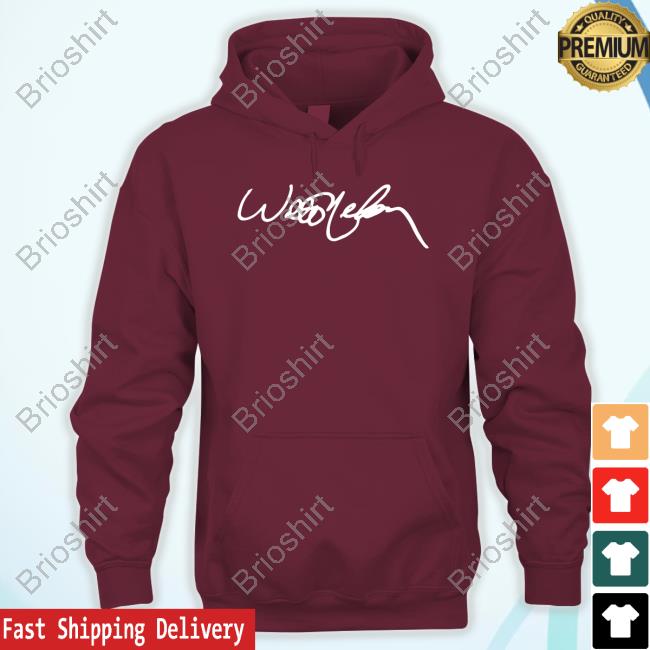 Nelson Merch Willie Nelson Signature Black Sweatshirt Willienelson