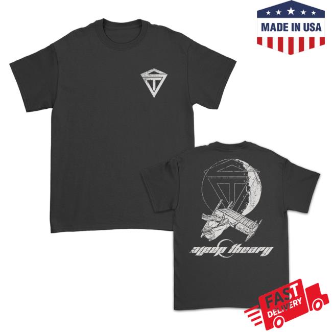 Official Sleep Theory Merch Store Shop Moon T Shirt (Black) SleepTheory