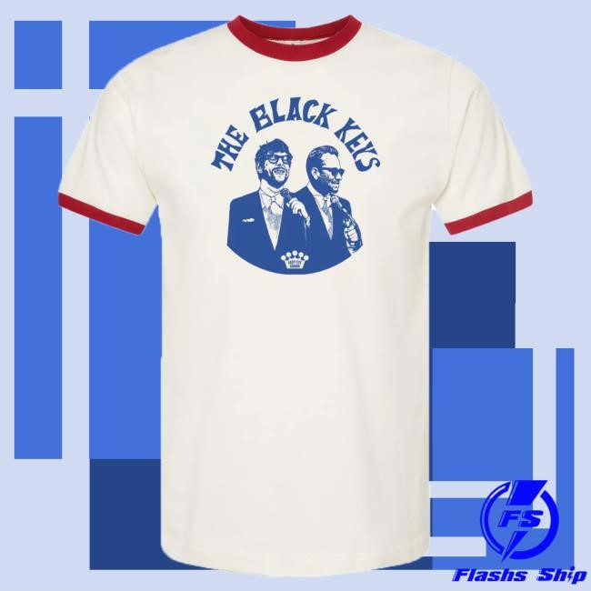 Official Black Keys The Black Keys Live In Concert Ringer Top Shirt