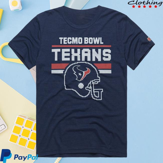 Homage Merch Tecmo Bowl Houston Texans Shirt 2023 Apparel Clothing Store Shop