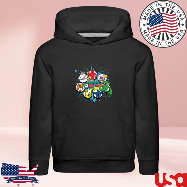 Euphoric Brothers Merch Garten Of Banban Character Circles Sweatshirt Epicdrops