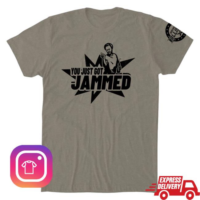 Official Kentucky Ballistics Merch Bunker Branding Kentucky Ballistics You Got Jammed Top Shirt Warm Grey BunkerBranding KentuckyBallistics